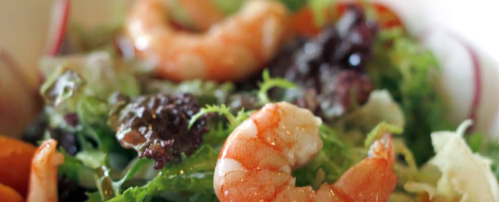 Shrimp and Mozzarella Salad